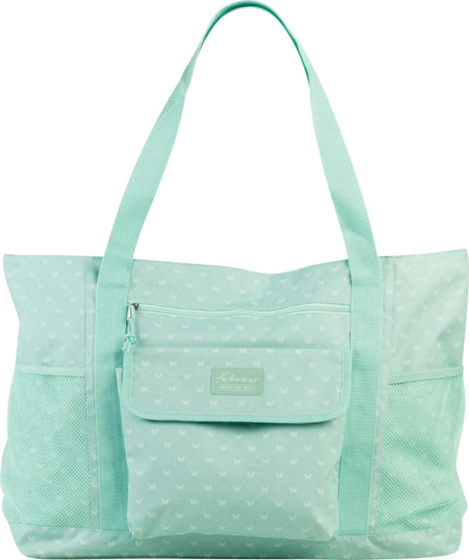 Fabrizio Strandtasche/Shopper XXL, mint