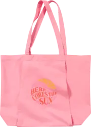 Vito & Joe Strand-/Badetasche "HERE COMES THE SUN", rosa