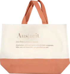 Vito & Joe Strand-/Badetasche "Auszeit", metallic Definition