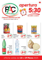 Pac Cash&Carry L'ingrosso alimentare per tutti - al 29.03.2025