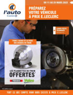 E.Leclerc L'Auto OP4 - THEMATIQUE PIECES TECHNIQUES - au 29.03.2025