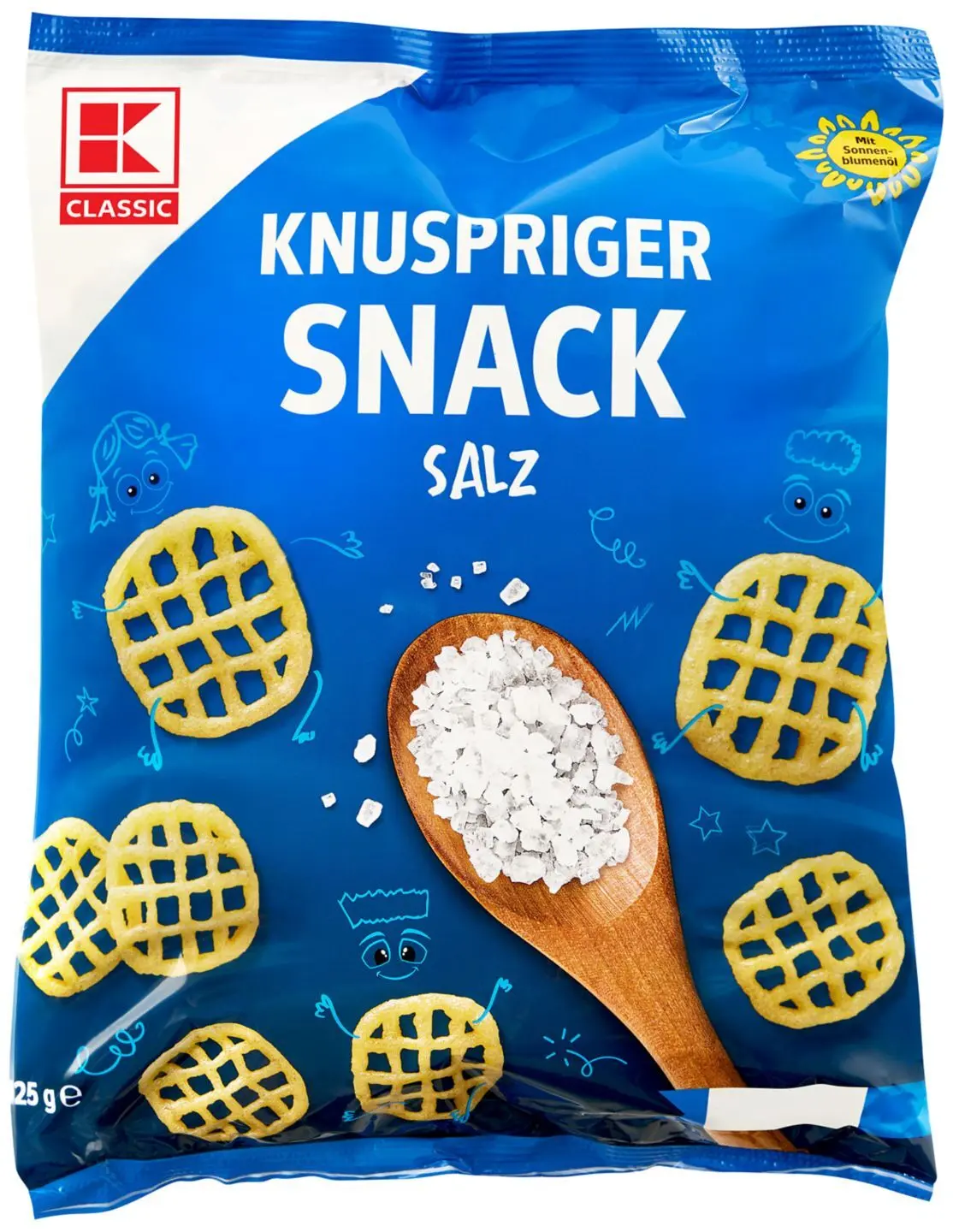 K-Classic пшеничен снакс с вкус на сирене