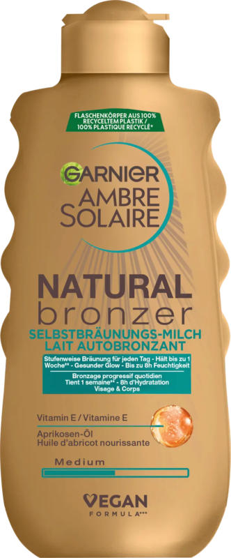 Garnier Ambre Solaire Selbstbräuner Milch natural bronzer