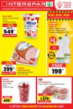 Interspar: Interspar újság érvényessége 2025.03.19-ig - 2025.03.16 napig