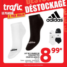 DÉSTOCKAGE ADIDAS