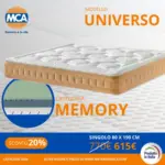 MCA Materassi Sconto 20% - al 24.03.2025