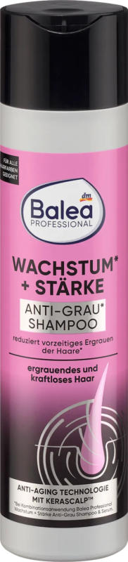 Balea PROFESSIONAL Shampoo Anti-Grau Wachstum + Stärke