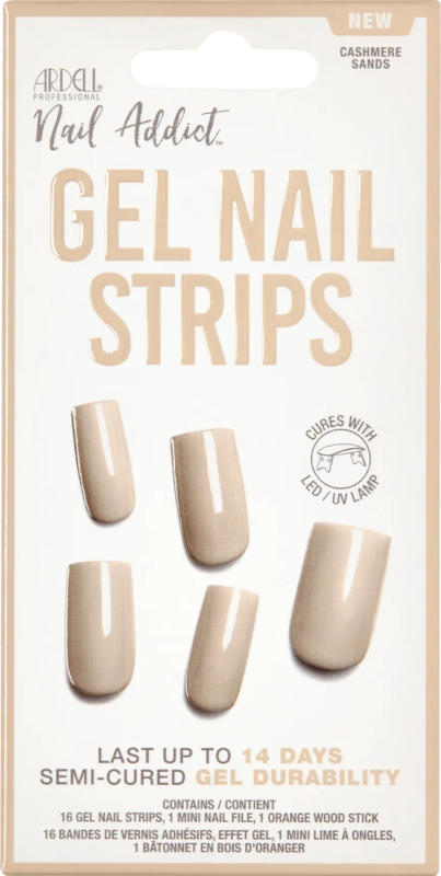 ARDELL Nagelfolien, Gel Nail Strips Cashmere Sands