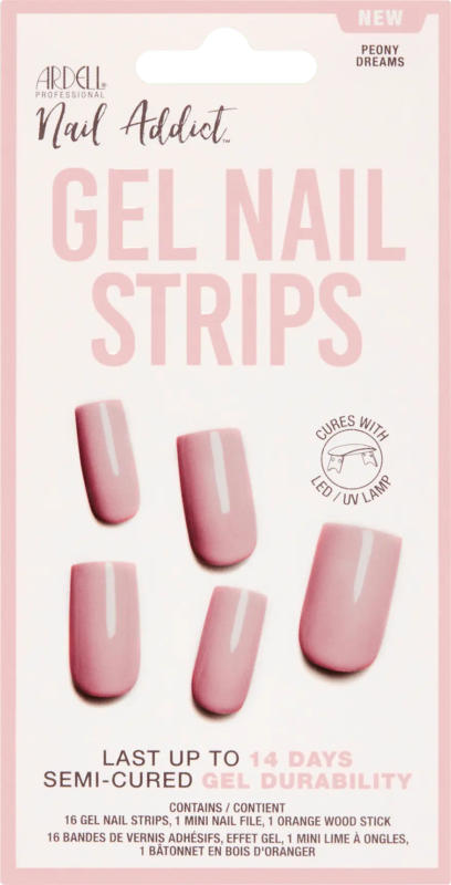 ARDELL Nagelfolien, Gel Nail Strips Peony Dreams