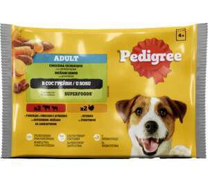 Pedigree Pouch за куче различни видове