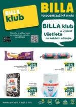 Billa Leták BILLA klub – do 25.03.2025