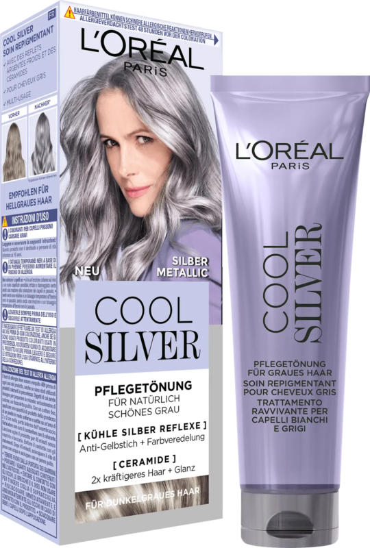 L'ORÉAL PARiS Haartönung Cool Silver 03 Silber Metallic