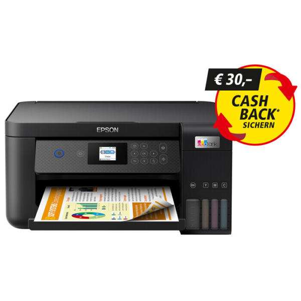 EPSON Drucker EcoTank ET-2850 All-in-One schwarz