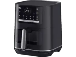 Braun MultiFry 5 HF5073 Airfryer (6 l, 2000 Watt, Mattschwarz)