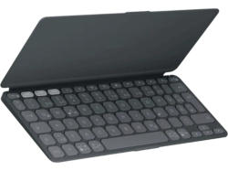 LOGITECH LOGITECH Keys-To-Go 2 Kabellose schlanke und mobile Tastatur, Bluetooth, DEU (Qwertz), Grafit; kabellose Tastatur