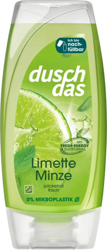 duschdas Duschgel Limette & Minze