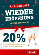 Brillen Babatz Brillen Babatz - Wiedereröffnung Filiale Schortens - bis 20.03.2025