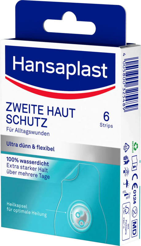 Hansaplast Pflaster Strips Zweite Haut