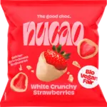 dm drogerie markt nucao Trockenfr&uuml;chte Wei&szlig;e Schokolade Crunchy Strawberries