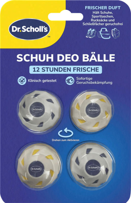 Scholl Schuh Deo Bälle