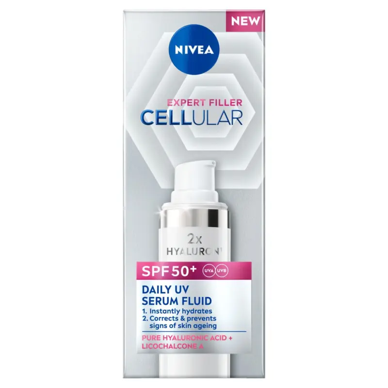 NIVEA Серум флуид за лице Cellular SPF50+