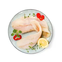 Хек филе от свежата витрина