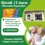 Farmacia Saggio Giovedi 13 marzo - al 13.03.2025