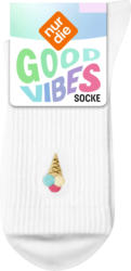 nur die Socken mit Eis-Motiv weiß Gr. 35-38