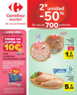 Carrefour Market 2ªunidad -50% En más de 700 productos - hasta el 24.03.2025