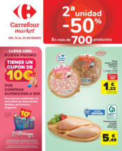 2ªunidad -50% En más de 700 productos