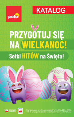 Pogląd gazetki "Wielkanoc " ze sklepu POLOmarket ważnej od 14.03.2025