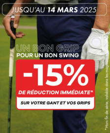 Offre spéciale Golf Plus