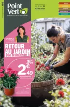 Point Vert RETOUR AU JARDIN FINI D'HIBERNER ! - au 22.03.2025