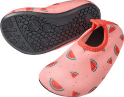 PUSBLU Badeschuhe mit Melonen-Muster, rosa, Gr. 25/26