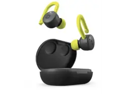 SBS 47907 S-TRainerS Sport-TrueWireless Kopfhörer mit Ohrbügel und Touch-Steuerung, IPX5; True Wireless Kopfhörer
