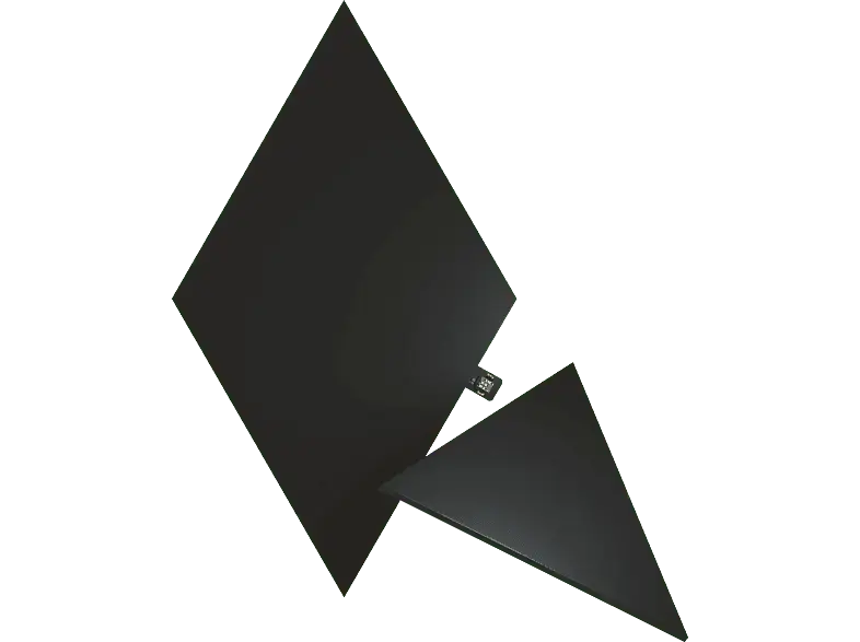 nanoLEAF Shapes Triangles Ultra Black Edition Erweiterungspack; Smart Lighting