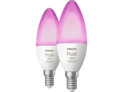 Philips Hue White & Col. Amb. Doppelpack E14 2x470; LED Lampe