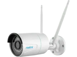 Reolink W320 Überwachungskamera (Anzahl Kameras: 1, für Innen + Außen, Nachtsichtfunktion, Netzbetrieb, Weiß)