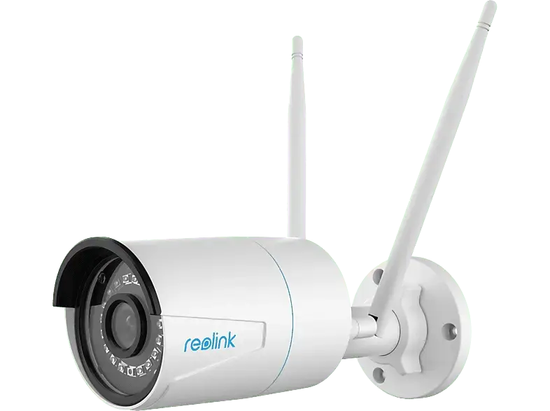 Reolink W320 Überwachungskamera (Anzahl Kameras: 1, für Innen + Außen, Nachtsichtfunktion, Netzbetrieb, Weiß)