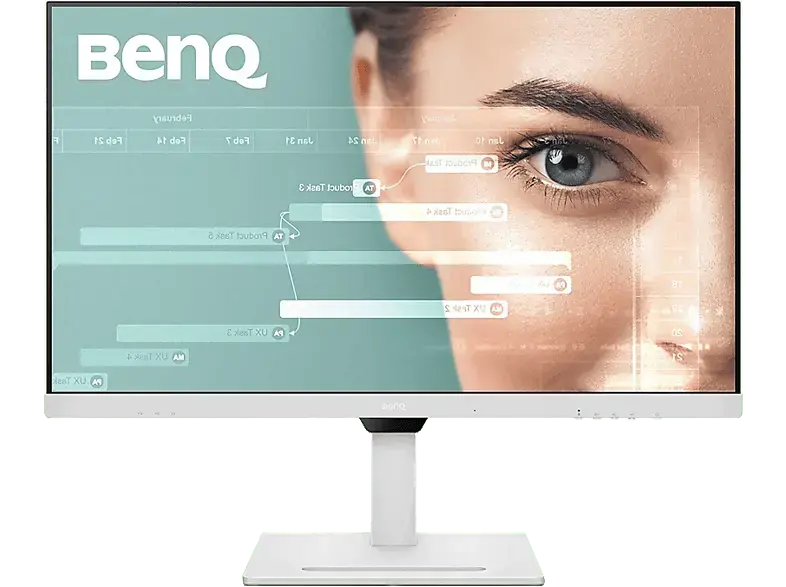 BenQ GW3290QT 31,5 Zoll Gaming Monitor, QHD, 5 ms Reaktionszeit, 350 cd/m², Weiß/Schwarz