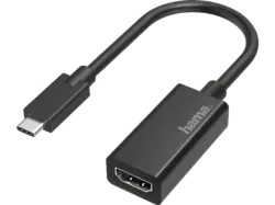 HAMA 200315 Video-Adapter, USB-C-Stecker - HDMI™-Buchse, Ultra-HD 4K; Video Adapter