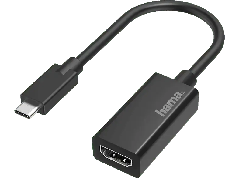 HAMA 200315 Video-Adapter, USB-C-Stecker - HDMI™-Buchse, Ultra-HD 4K; Video Adapter