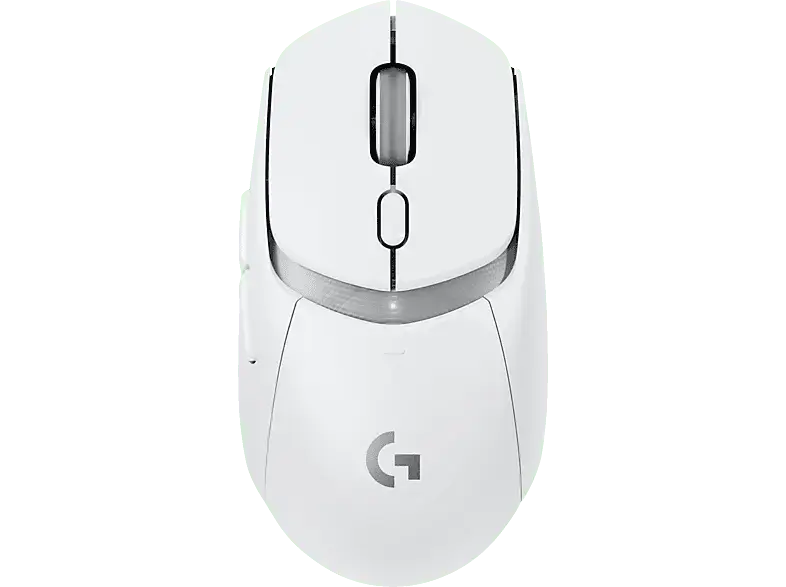 LOGITECH G G309 Lightspeed Kabellose Gaming Maus, Bluetooth, LightForce Hybrid-Switches, kompatibel mit PowerPLAY, Weiß