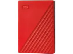 Western Digital WDBR9S0060BRD-WESN My Passport, Mobile Festplatte, Red
