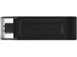 KingsTON USB Stick DataTraveler 70, 128GB, USB-C, schwarz (DT70/128GB)