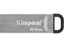 KingsTON USB Stick DataTraveler Kyson 64GB, USB-A 3.0, Silber (DTKN/64GB)