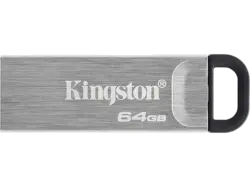 KingsTON USB Stick DataTraveler Kyson 64GB, USB-A 3.0, Silber (DTKN/64GB)