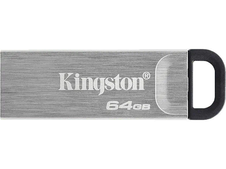 KingsTON USB Stick DataTraveler Kyson 64GB, USB-A 3.0, Silber (DTKN/64GB)