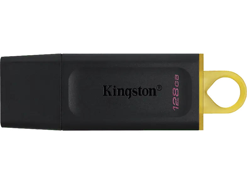 KingsTON USB Stick DataTraveler Exodia 128GB, USB-A 3.0, Schwarz/Gelb (DTX/128GB)