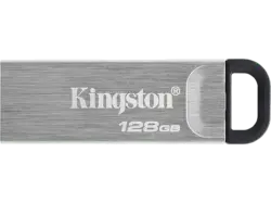 KingsTON USB Stick DataTraveler Kyson 128GB, USB-A 3.0, Silber (DTKN/128GB)